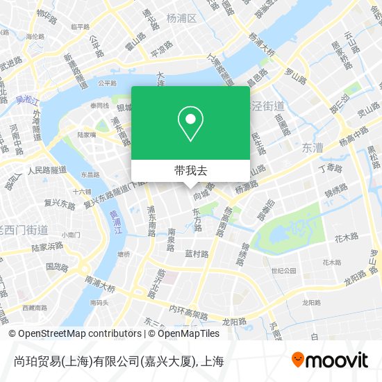 尚珀贸易(上海)有限公司(嘉兴大厦)地图