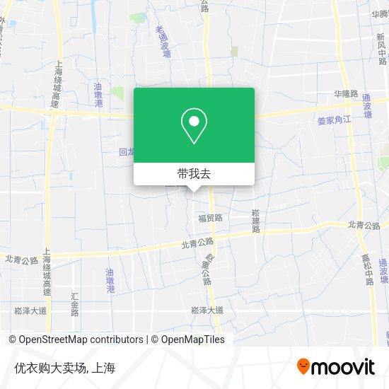 优衣购大卖场地图