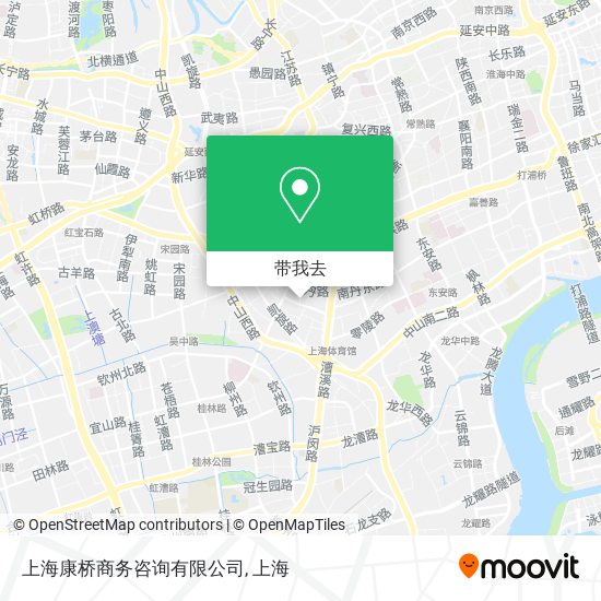 上海康桥商务咨询有限公司地图