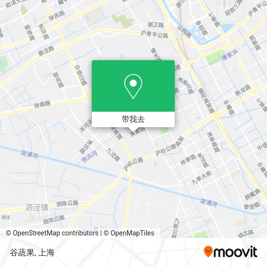 谷蔬果地图