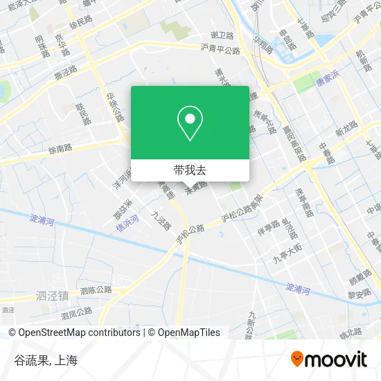 谷蔬果地图