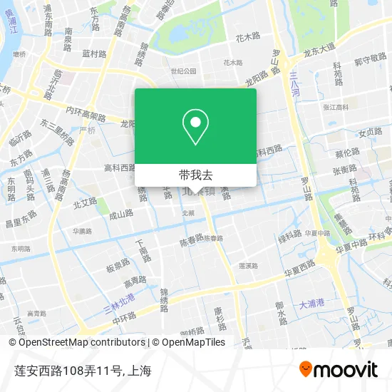 莲安西路108弄11号地图