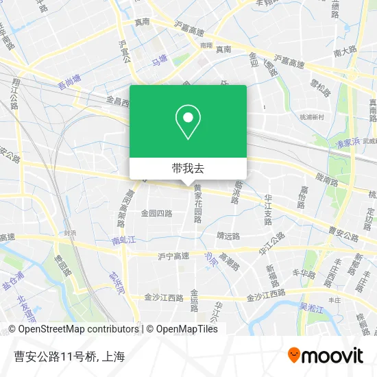 曹安公路11号桥地图