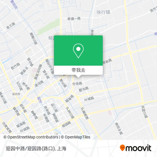 迎园中路/迎园路(路口)地图