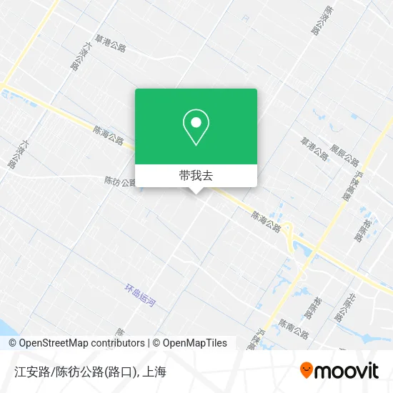 江安路/陈彷公路(路口)地图