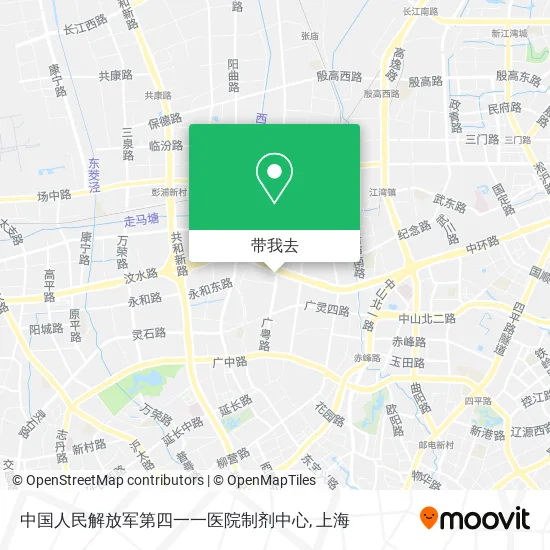 中国人民解放军第四一一医院制剂中心地图