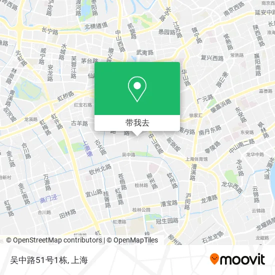 吴中路51号1栋地图