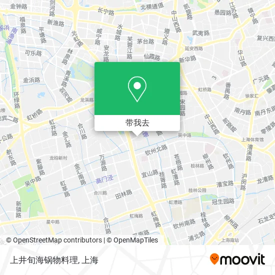 上井旬海锅物料理地图