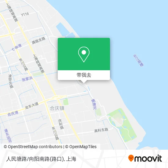 人民塘路/向阳南路(路口)地图