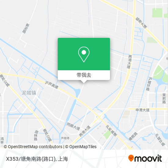 X353/塘角南路(路口)地图