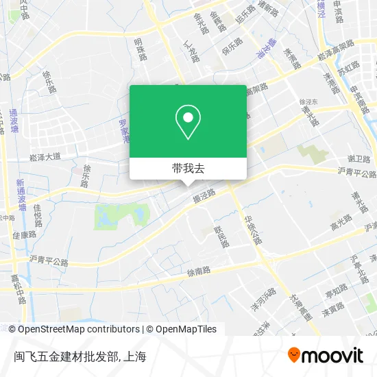 闽飞五金建材批发部地图