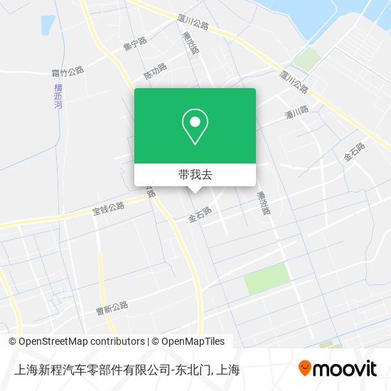 上海新程汽车零部件有限公司-东北门地图