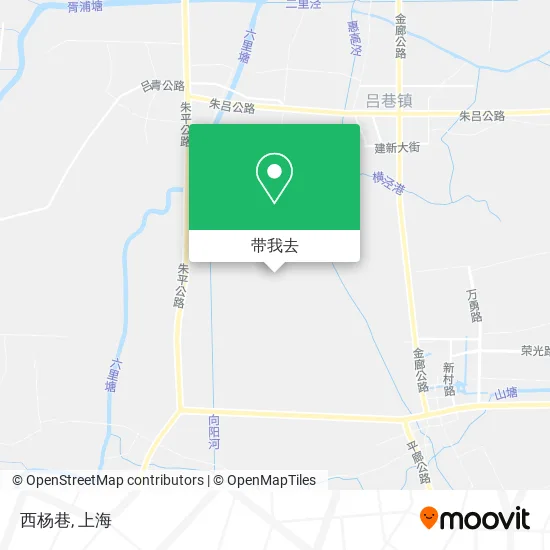 西杨巷地图