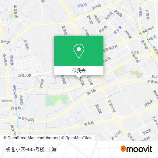 杨巷小区-485号楼地图