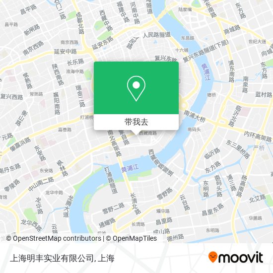 上海明丰实业有限公司地图
