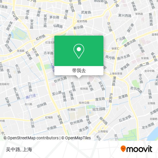 吴中路地图