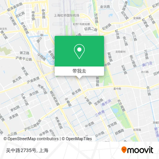 吴中路2735号地图