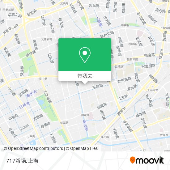 717浴场地图