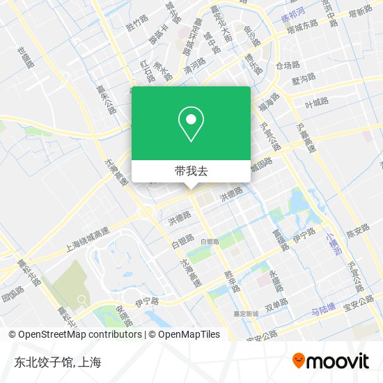 东北饺子馆地图