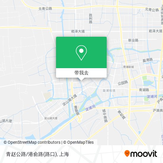 青赵公路/港俞路(路口)地图