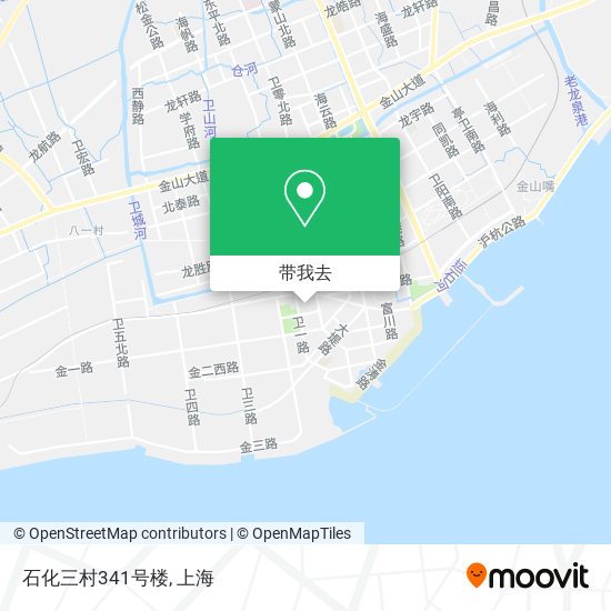 石化三村341号楼地图