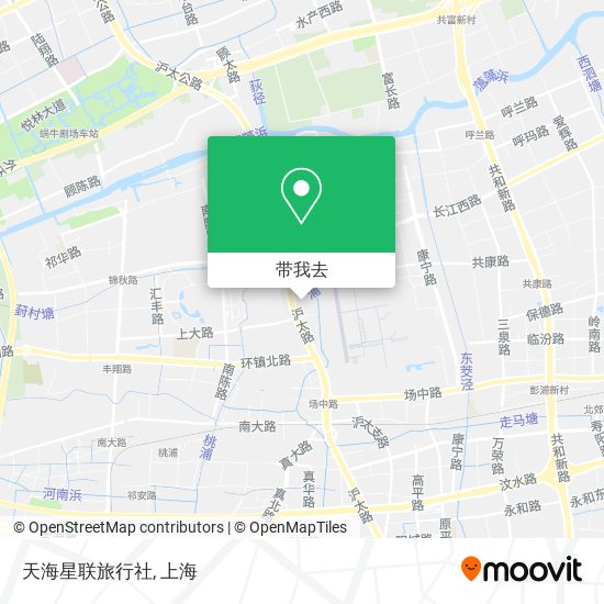 天海星联旅行社地图
