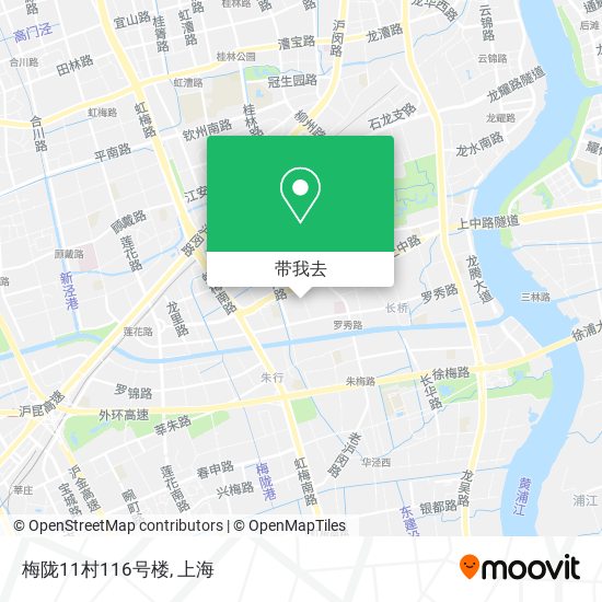 梅陇11村116号楼地图