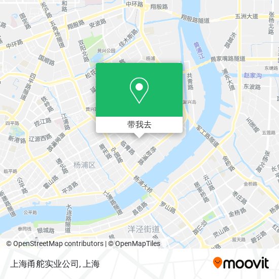 上海甬舵实业公司地图