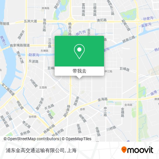 浦东金高交通运输有限公司地图