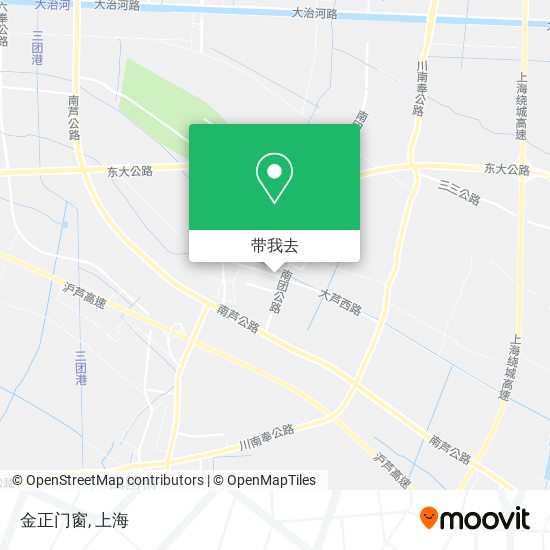 金正门窗地图