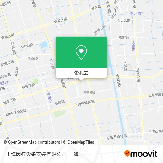 上海闵行设备安装有限公司地图