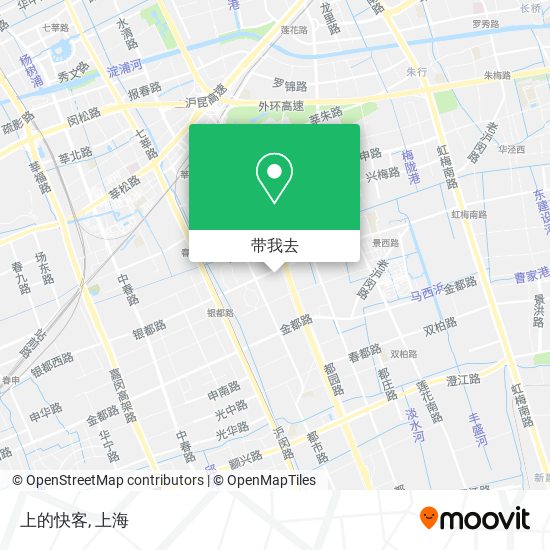 上的快客地图