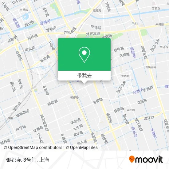 银都苑-3号门地图