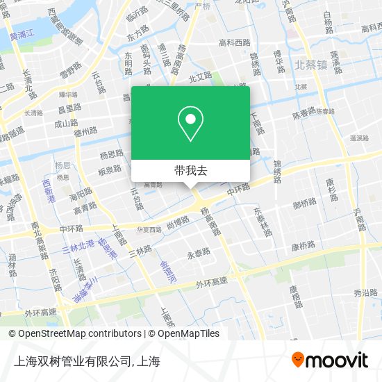 上海双树管业有限公司地图