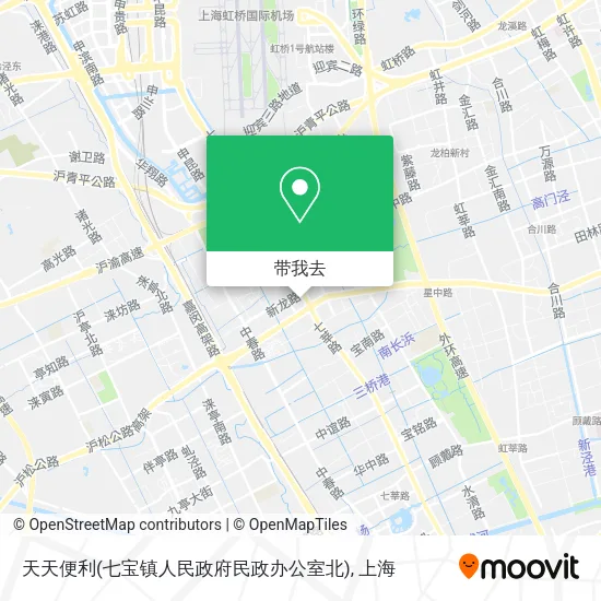 天天便利(七宝镇人民政府民政办公室北)地图