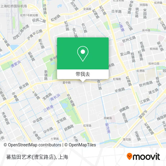 蕃茄田艺术(漕宝路店)地图