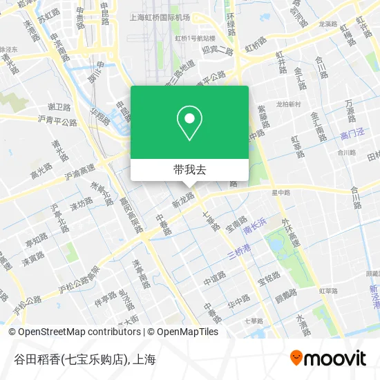 谷田稻香(七宝乐购店)地图