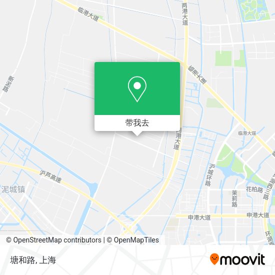 塘和路地图