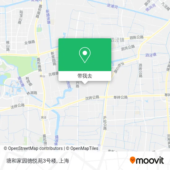 塘和家园德悦苑3号楼地图