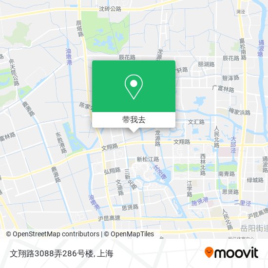 文翔路3088弄286号楼地图