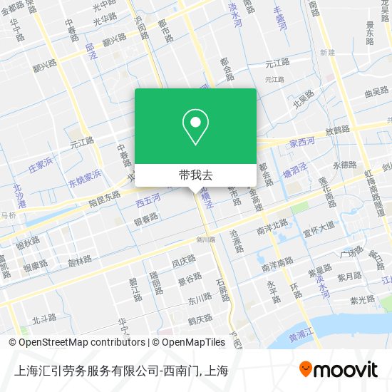 上海汇引劳务服务有限公司-西南门地图