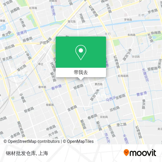 钢材批发仓库地图