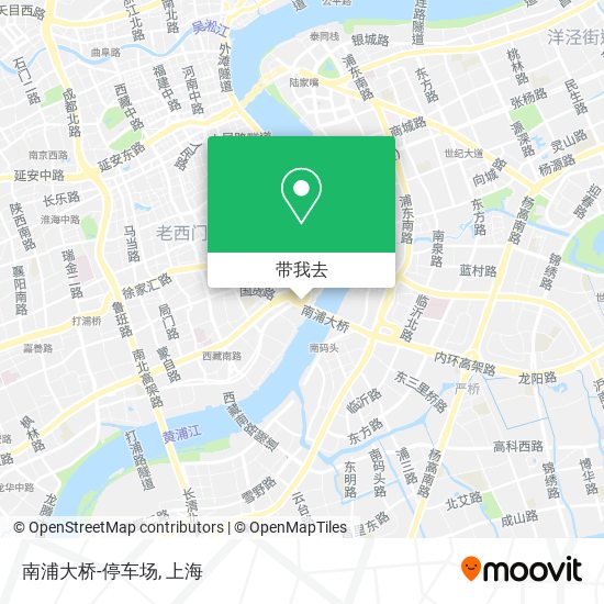 南浦大桥-停车场地图