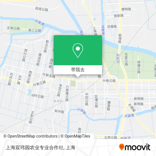 上海宸玮园农业专业合作社地图