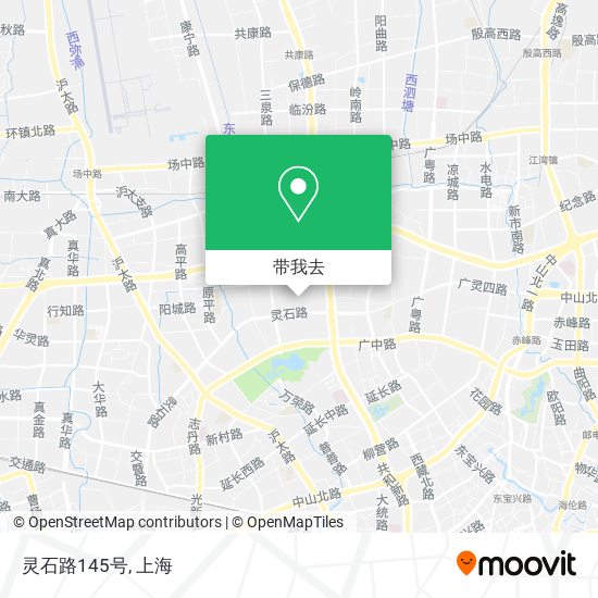 灵石路145号地图