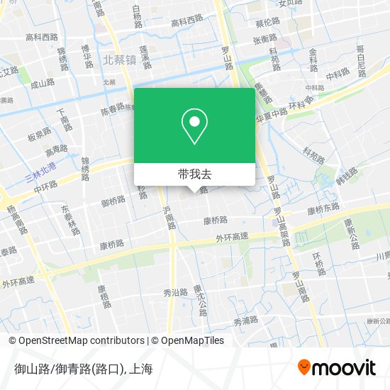 御山路/御青路(路口)地图