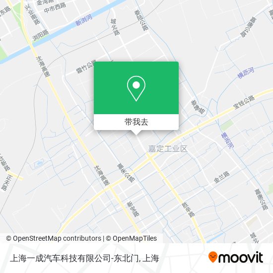 上海一成汽车科技有限公司-东北门地图