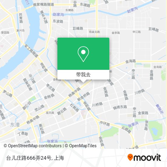 台儿庄路666弄24号地图