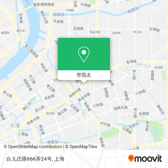 台儿庄路666弄24号地图