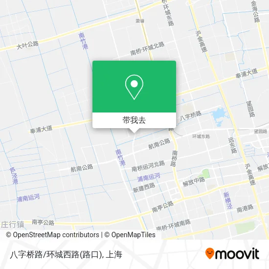 八字桥路/环城西路(路口)地图
